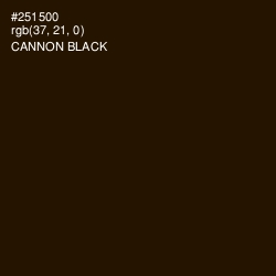 #251500 - Cannon Black Color Image